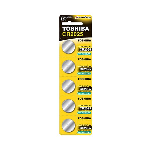 

Батарейка Toshiba CR2025 BP 1X5 (6477658)