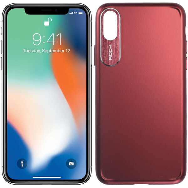 

Чехол Rock Space Classy Series для iPhone X Red (21223)