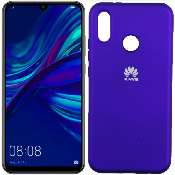 

Чехол силиконовый оригинальный для Huawei P20 Lite Фиолетовый FULL (26546)