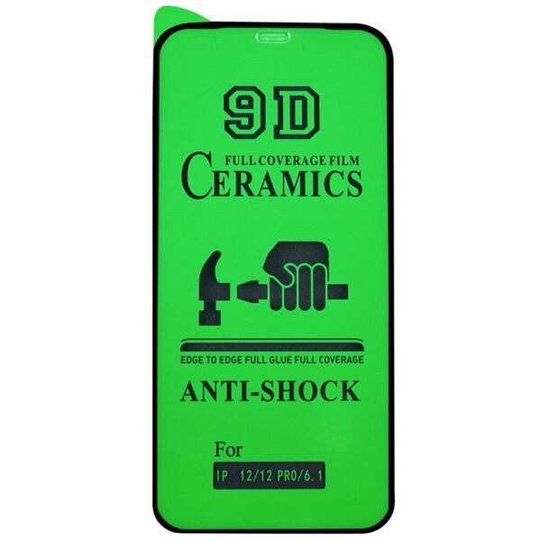 

Стекло Ceramic Glass for iPhone 12/12 Pro Black