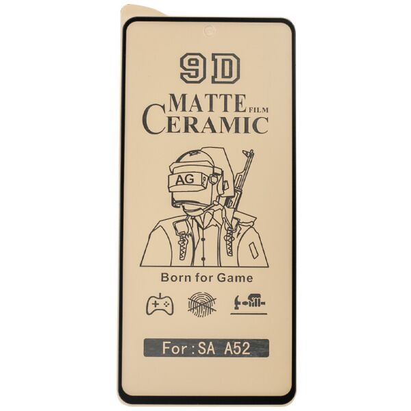 

Стекло Matte Ceramic Glass for Samsung A525 (A52-2021) Black