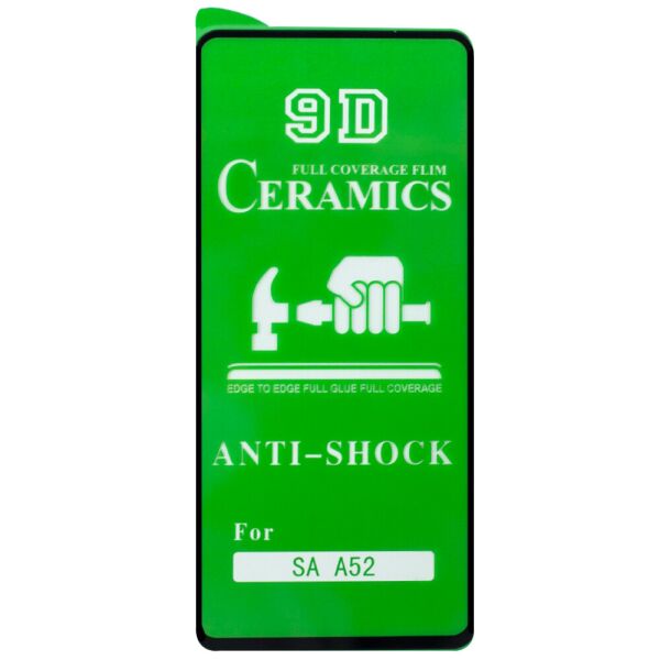 

Стекло Ceramic Glass for Samsung A525 (A52-2021) Black