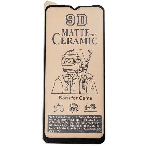 

Стекло Matte Ceramic Glass for Samsung A325 (A32-2021) Black