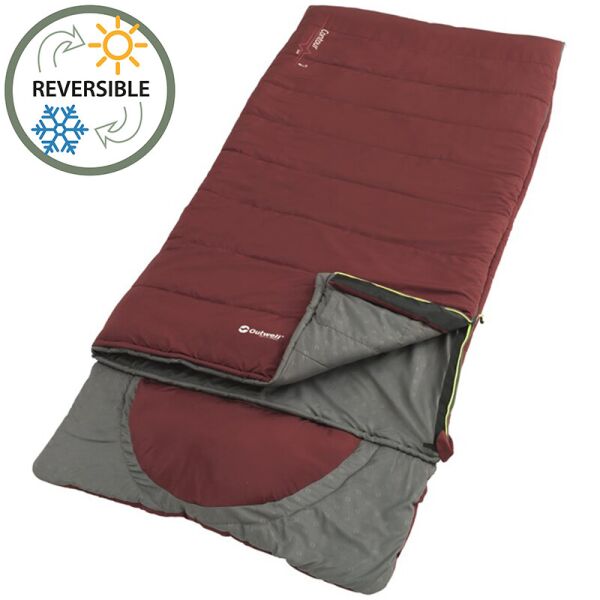 

Мешок спальный (спальник) Outwell Contour Lux Reversible/-3°C Red Right (928756)