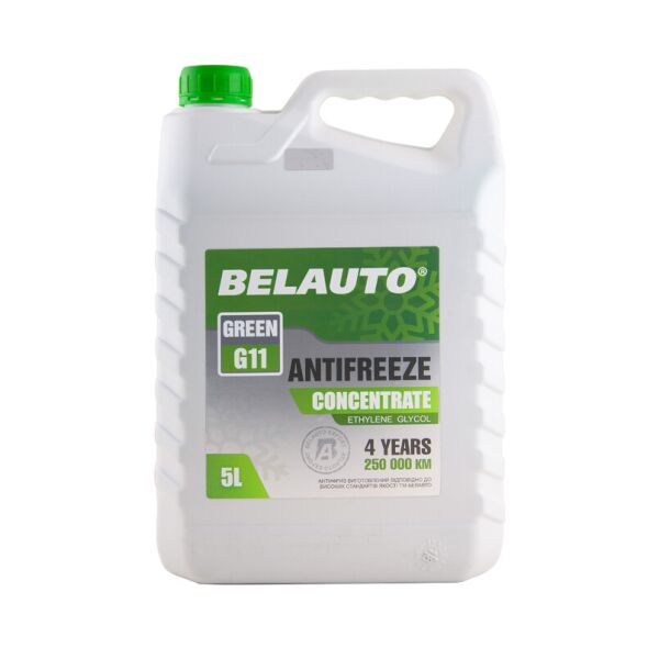 

Антифриз BELAUTO GREEN G11 (зеленый, концентрат) 5L