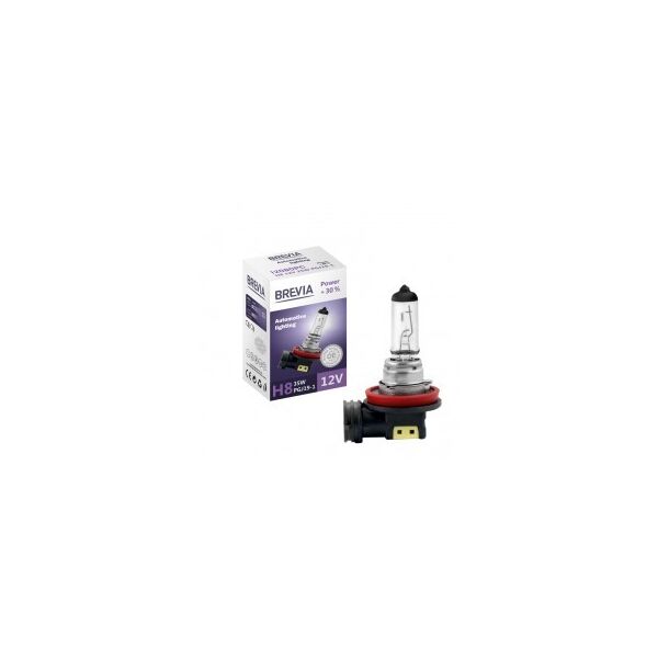 

Галогеновая лампа Brevia H9 12V 65W PGJ19-5 Power + 30% CP