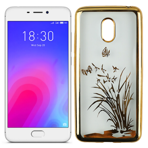 

Чехол силиконовый Beckberg Breathe seria для Meizu M6 Флора (19119)