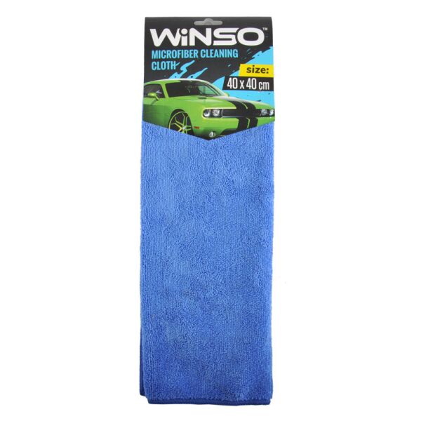

Тряпка из микрофибры Winso, 40x40см, синяя