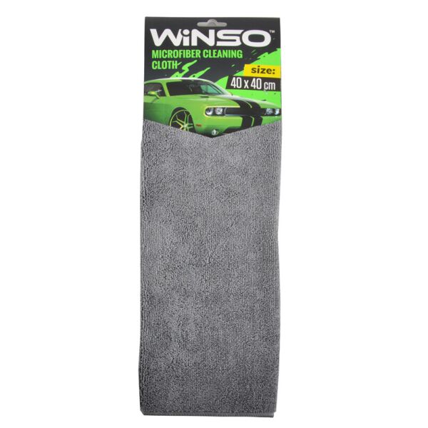 

Тряпка из микрофибры Winso, 40x40см, серая