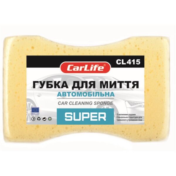 

Губка для авто CarLife Super
