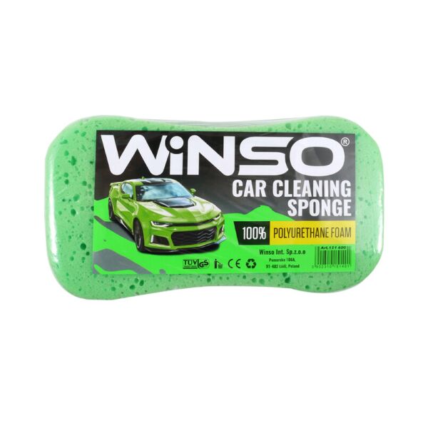

Губка для мытья авто Winso с большими порами, 220 * 120 * 60мм