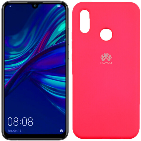 

Чехол силиконовый оригинальный для Huawei P20 Lite Ярко малиновый FULL (26547)