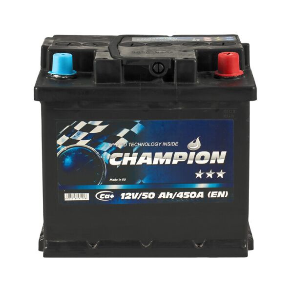 

Аккумулятор Champion Black 50 Ah/12V [- +]