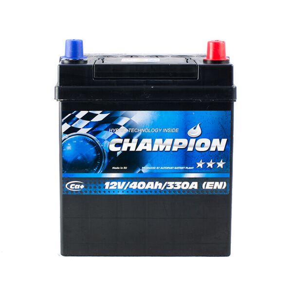 

Аккумулятор Champion Black Japan 40 Ah/12V [- +]