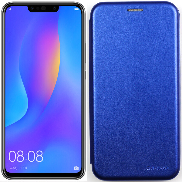 

Чехол книжка U-Like Best для Huawei P Smart Plus/Nova 3i Blue (27596)
