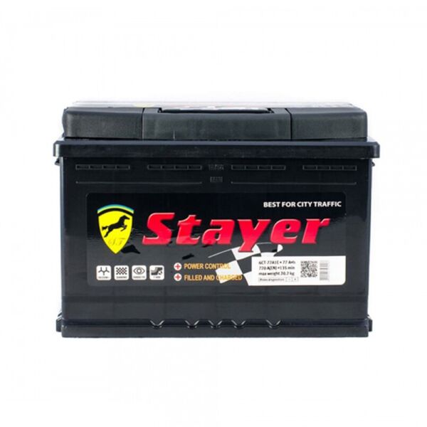

Аккумулятор Stayer Black A1 50 Аh/12V [+ -]
