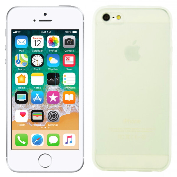 

Чехол силиконовый оригинальный для iPhone 5 White (6373)