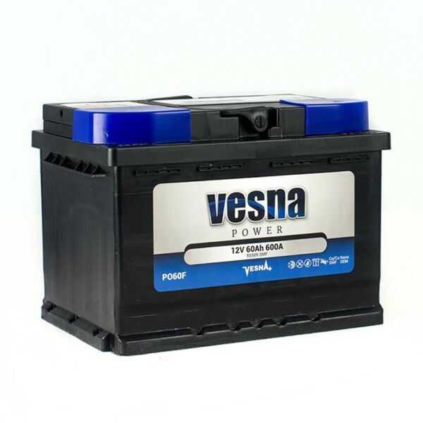 

Аккумулятор Vesna Power 55 Ah/12V [- +]