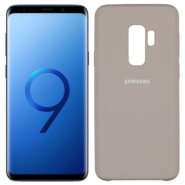 

Чехол силиконовый оригинальный для Samsung G965 Galaxy S9 Plus Галька (22234)