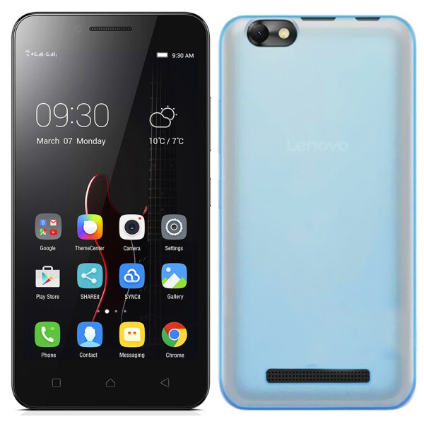 

Чехол Ultra Thin Silicone Remax 0.2 mm для Lenovo A2020 (Vibe C) Blue (10242)