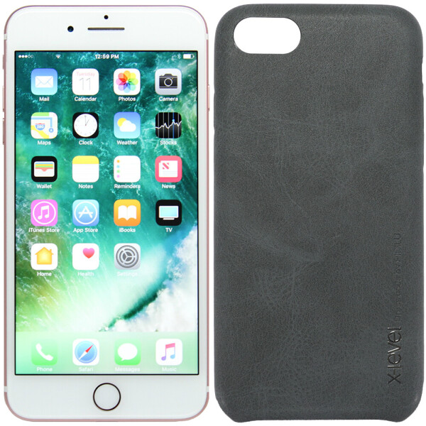 

Чехол X-Level Vintage series для iPhone 7/8 Black (18493)