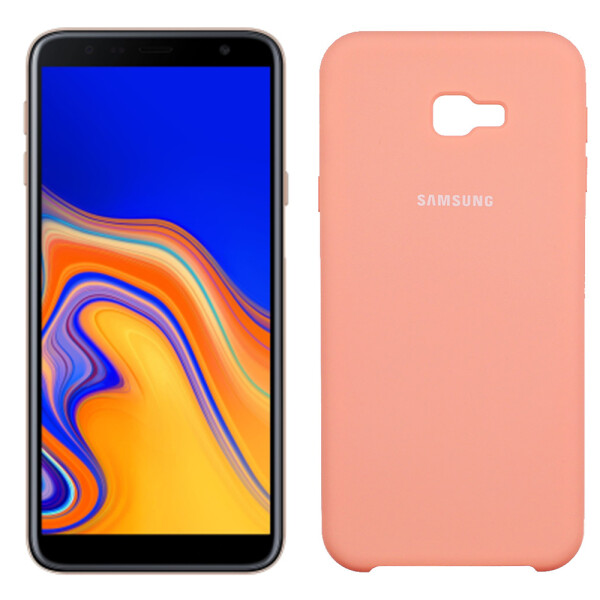 

Чехол для Samsung J4 Plus 2018 (J415) Персиковый (25168)