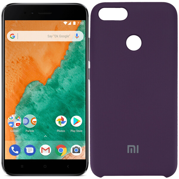 

Чехол силиконовый оригинальный для Xiaomi Mi5x/A1 Фиолетовый (22245)