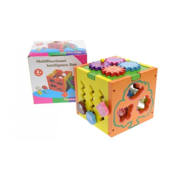 

Деревянный куб-логика Multifunctional Intelligence Box WD1901