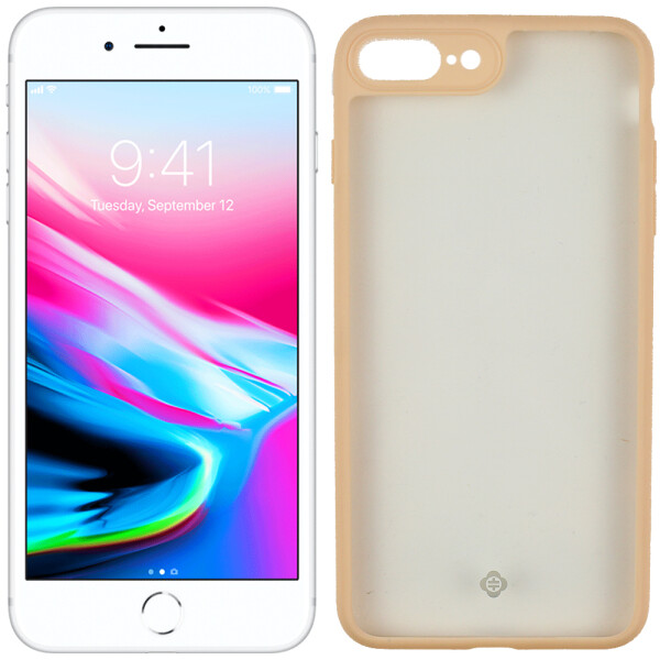 

Чехол TOTU Design Nature series dust proof version для iPhone 7/8 Plus Transparent Rose Gold (24251)