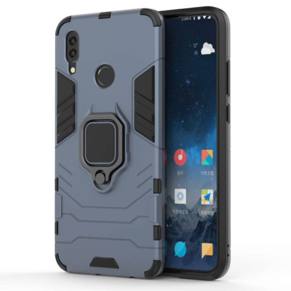 

Ударопрочный чехол Transformer Ring под маг. держ. для Xiaomi Redmi Note 7 / Note 7 Pro / Note 7s Серый / Metal slate (is_00000028576_3)