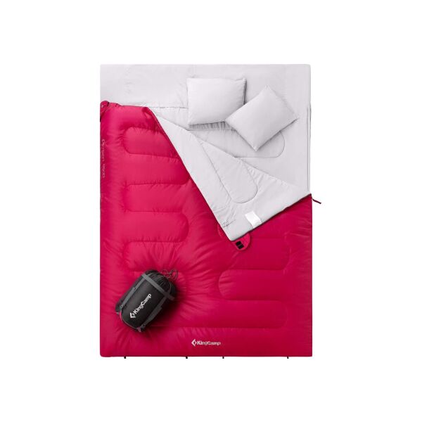 

Мешок спальный (спальник) KingCamp Oxygen 250 KS3143 - розовый, L