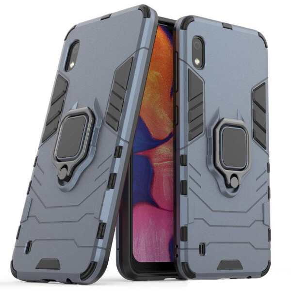 

Ударопрочный чехол Transformer Ring под магнитный держатель для Samsung Galaxy A10 (A105F) Серый / Metal slate (is_00000030692_3)