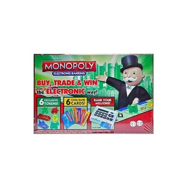 

Настольная игра Монополияс терминалом, английский 6136B