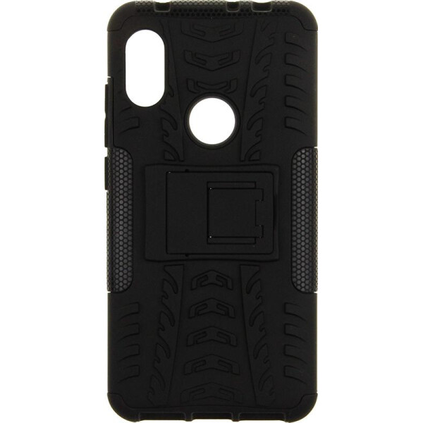 

Чехол-накладка TOTO Dazzle kickstand 2 in 1 phone case Xiaomi Redmi Note 6 Pro Black bz_F_77099