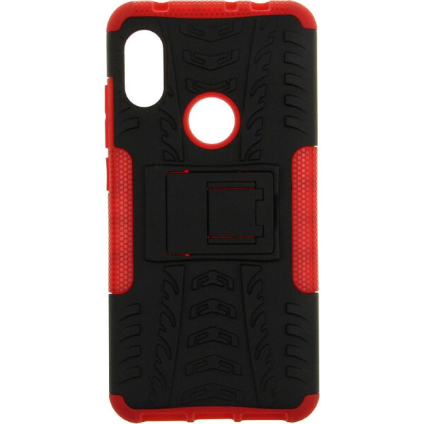 

Чехол-накладка TOTO Dazzle kickstand 2 in 1 phone case Xiaomi Redmi Note 6 Pro Red bz_F_77114
