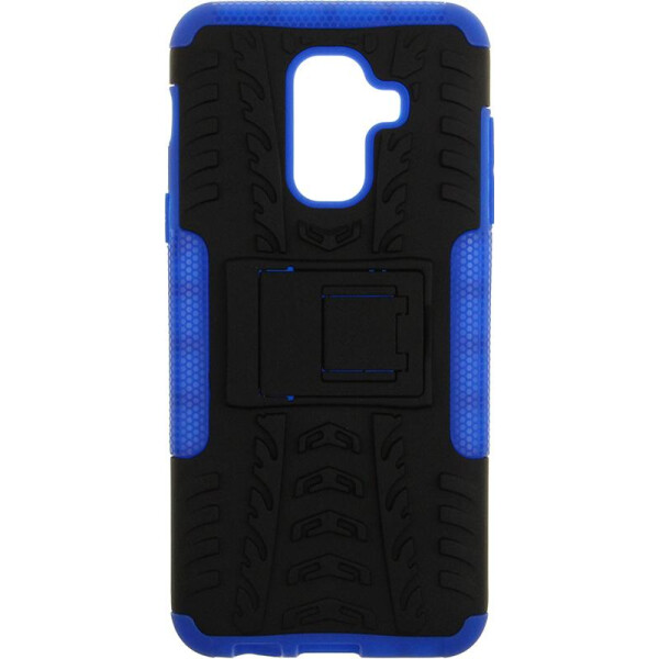 

Чехол-накладка TOTO Dazzle kickstand 2 in 1 phone case Samsung Galaxy A6 Plus 2018 Blue bz_F_77122