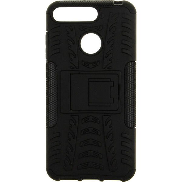 

Чехол-накладка TOTO Dazzle kickstand 2 in 1 phone case Huawei Y6 2018 Black bz_F_77123