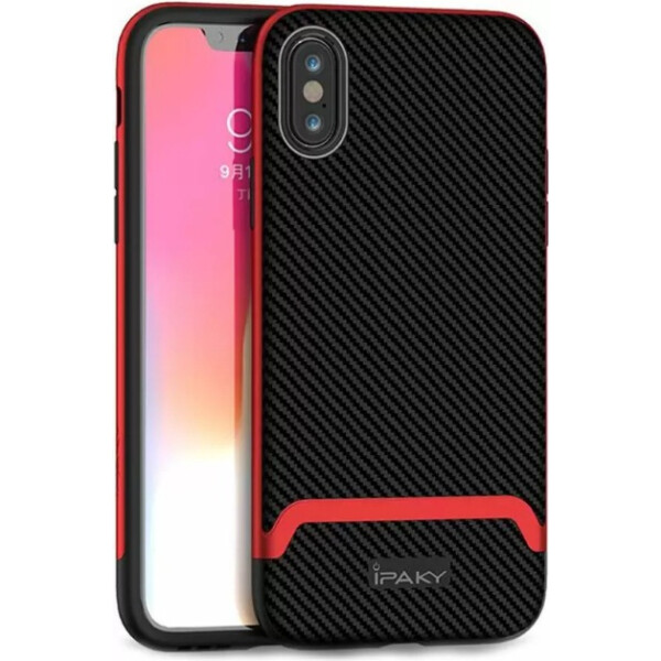 

Чехол-накладка Ipaky Bumblebee Series/ PC Frame with TPU Case Apple iPhone Xs Max Red bz_F_75875
