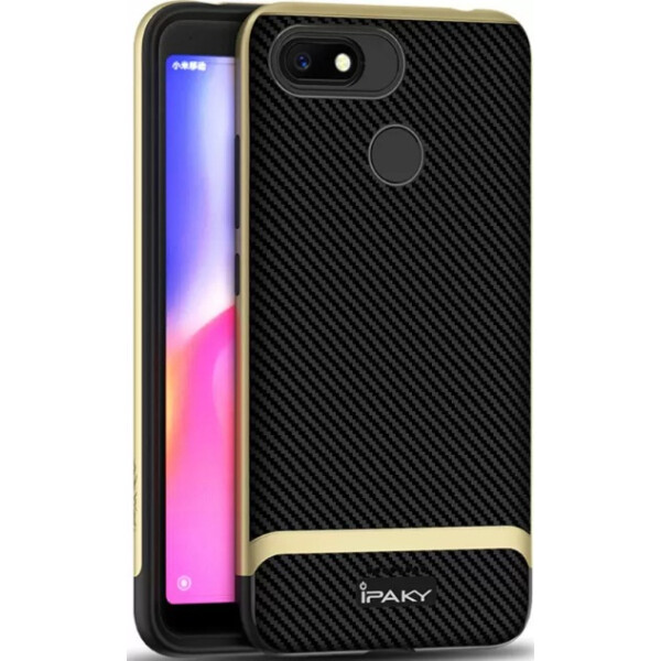 

Чехол-накладка Ipaky Bumblebee Series/ PC Frame with TPU Case Xiaomi Redmi 6A Gold bz_F_75892