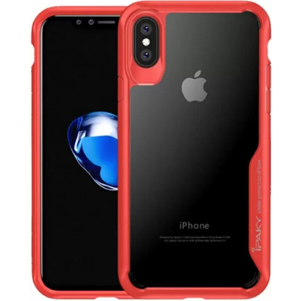 

Чехол-накладка Ipaky Survival TPU Frame Injected Anti-Scratch Apple iPhone Xs Red (bz_F_75910)