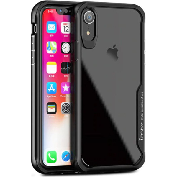 

Чехол-накладка Ipaky Survival TPU Frame Injected Anti-Scratch Apple iPhone Xr (6,1) Black (bz_F_75911)