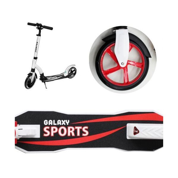 

Самокат Galaxy Sport, бело-красный GS-0023