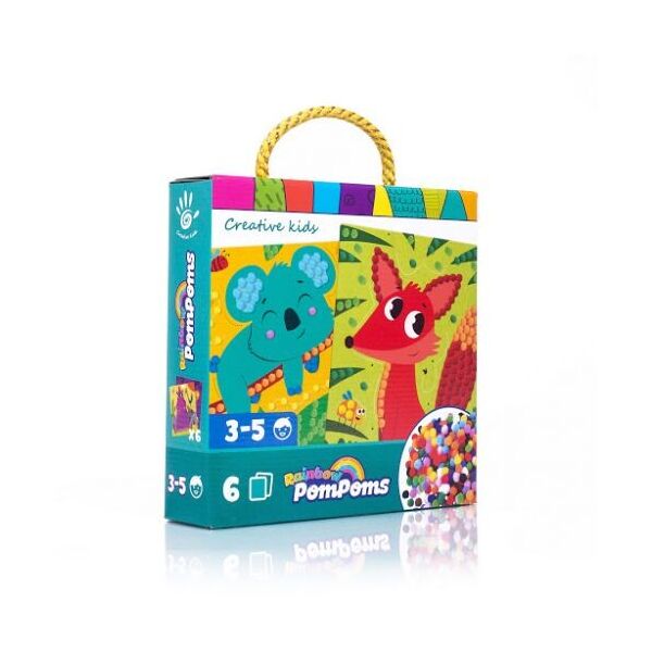 

Набор для творчества Rainbow pompoms, укр VT4433-06