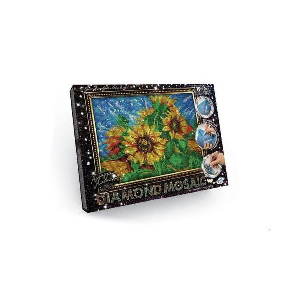 

Алмазная живопись DIAMOND MOSAIC, Подсолнух DM-02-02
