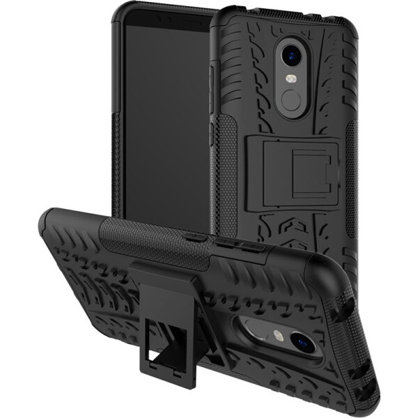 

Чехол-накладка TOTO Dazzle kickstand 2 in 1 phone case Xiaomi Redmi 5 Black bz_F_67452
