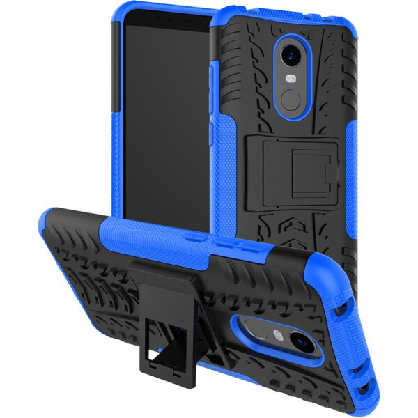 

Чехол-накладка TOTO Dazzle kickstand 2 in 1 phone case Xiaomi Redmi 5 Blue bz_F_67460