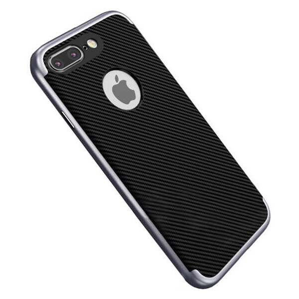 Чехол-накладка DUZHI 2 in1 Hybrid Combo Mobile Phone Case Apple iPhone 7 Plus Grey (bz_F_45953)