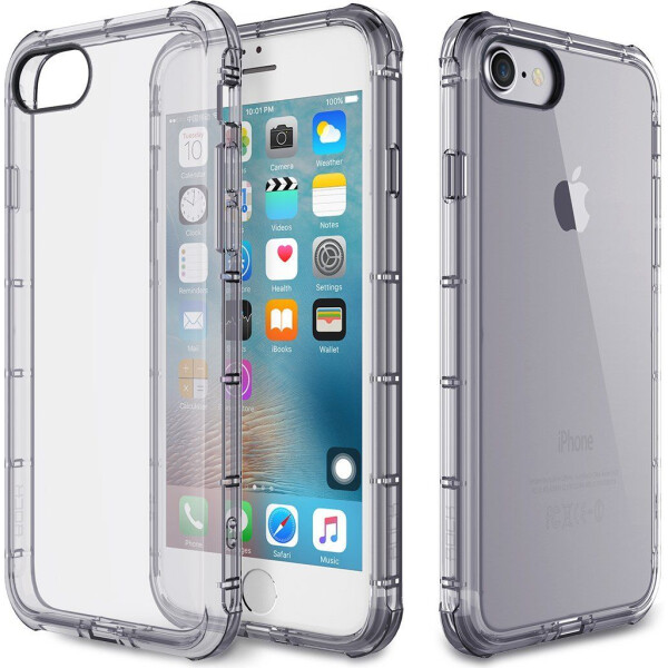 

Чехол-накладка Rock TPU Case Fence series Apple iPhone 7 Transparent/Black (bz_F_46279)