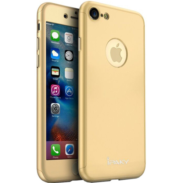 

Чехол-накладка Ipaky 360 PC Whole round case 3 in 1 Apple iPhone 7 Gold (bz_F_46396)