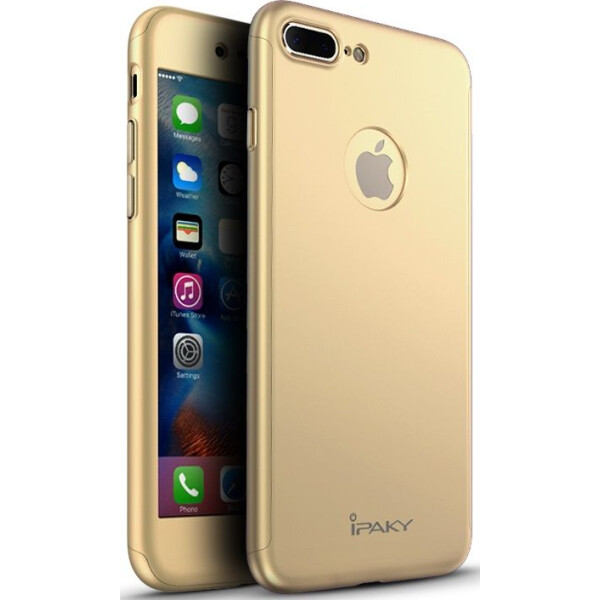

Чехол-накладка Ipaky 360 PC Whole round case 3 in 1 Apple iPhone 7 Plus Gold (bz_F_46399)